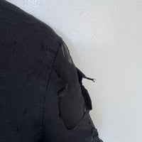 GIVENCHY PARIS DOUBLE LAYER DISTRESSED SHIRT