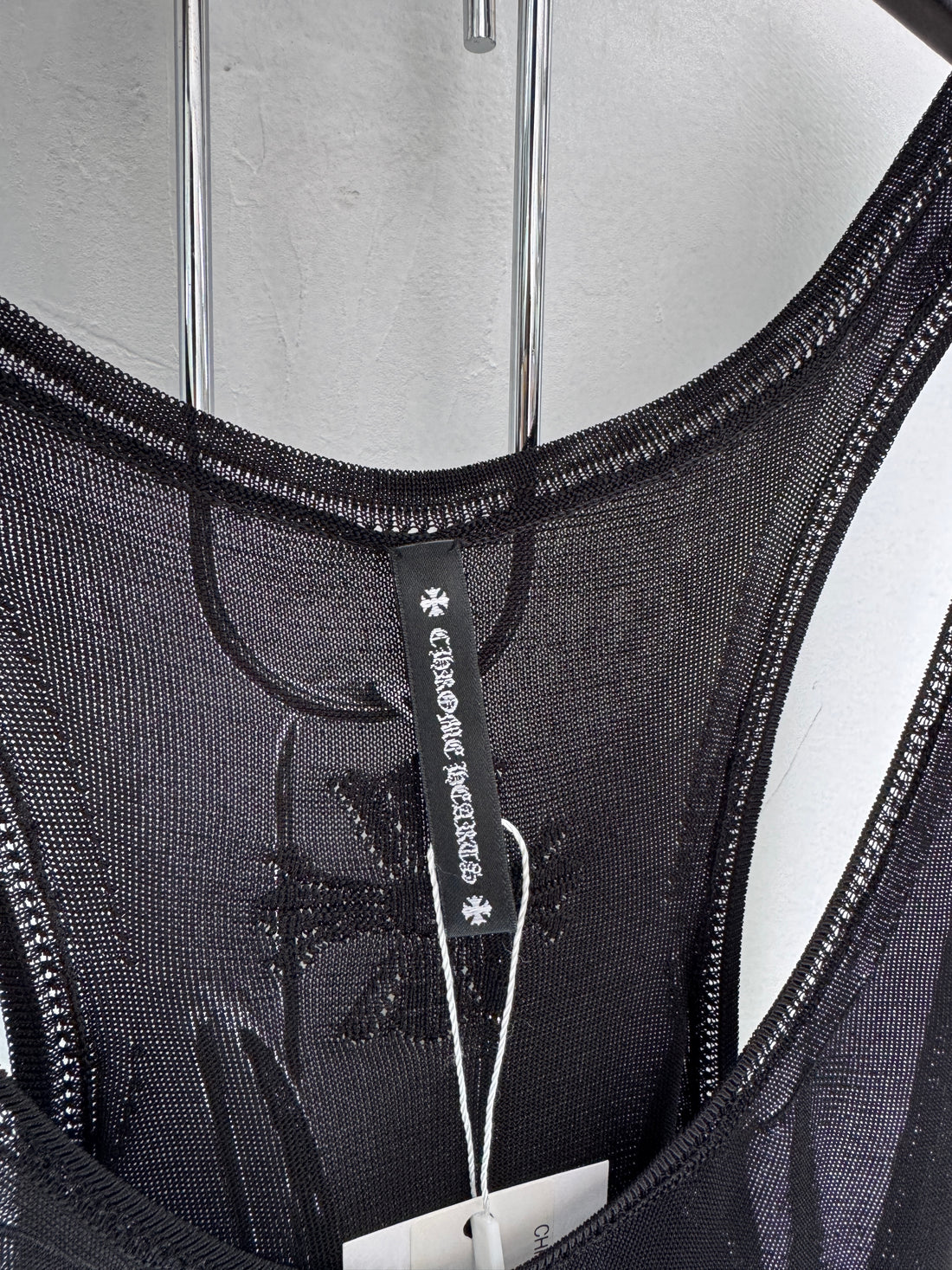 CHROME HEARTS VISCOSE TANK TOP