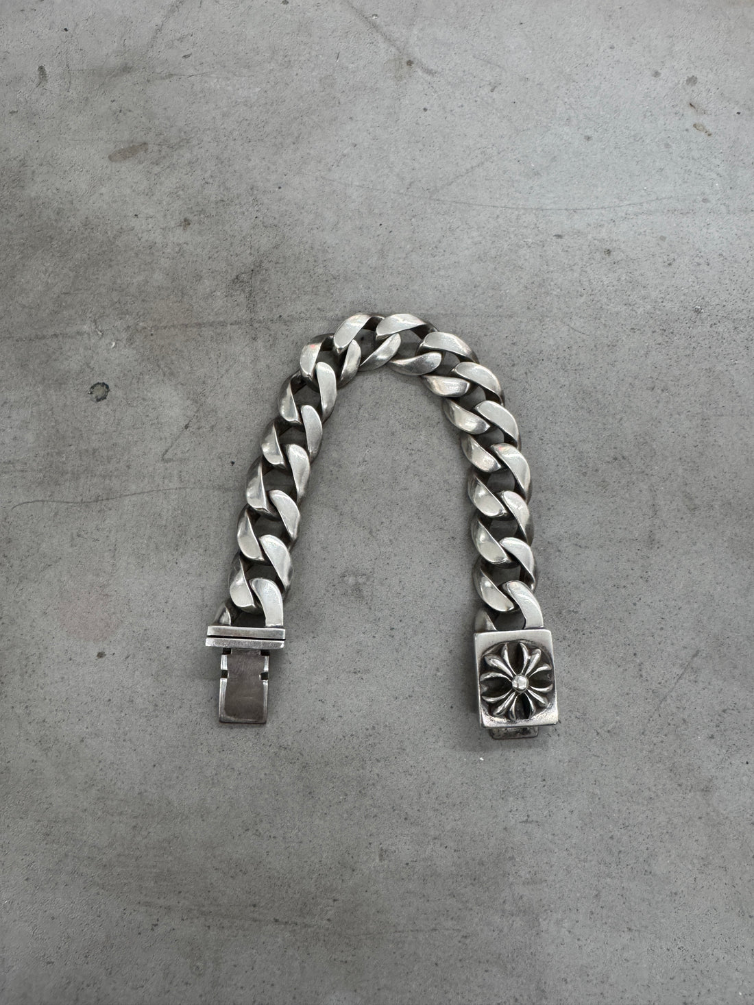 CHROME HEARTS PLUS CROSS ID BRACELET