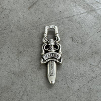 CHROME HEARTS ZIPPER DAGGER PENDANT