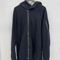 JULIUS ASYMETRICAL BOMBER HOODIE