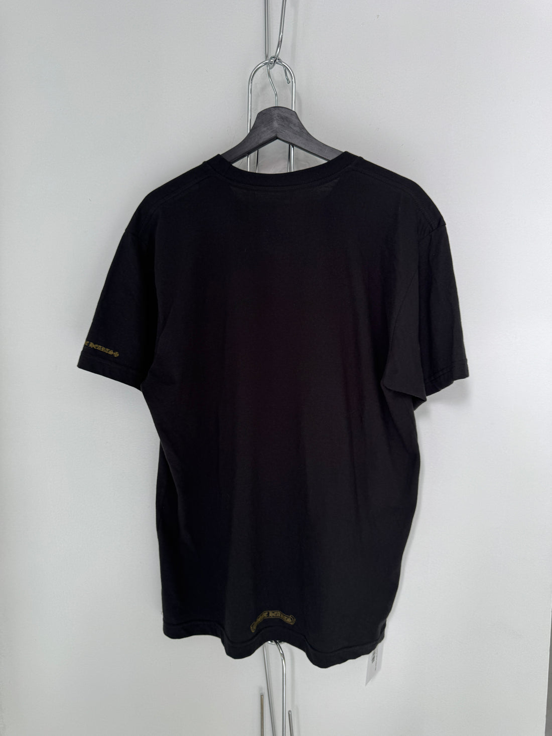 CHROME HEARTS GOLD NECK LOGO TEE