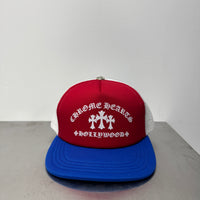 CHROME HEARTS RED WHITE & BLUE TRUCKER