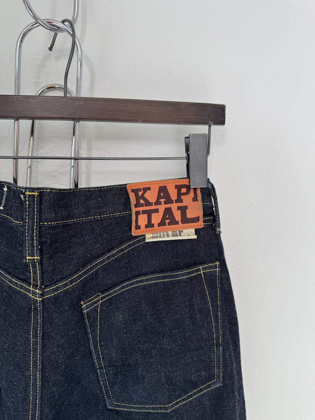 KAPITAL 14OZ DENIM 5P MONKEY CISCO JEANS