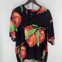 STUSSY PEACHES BUTTON UP